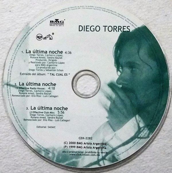 Diego Torres – La Ultima Noche [2 Effective Remixes]